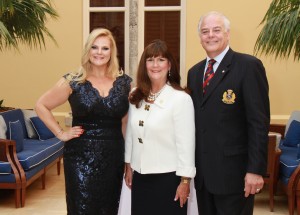 Co-Chair Kari Oeltjen, Honorary Chair Maypr Susan Whelchel and Co-Chair and Rotary Club Downtown Boca Raton President Jon Kaye 